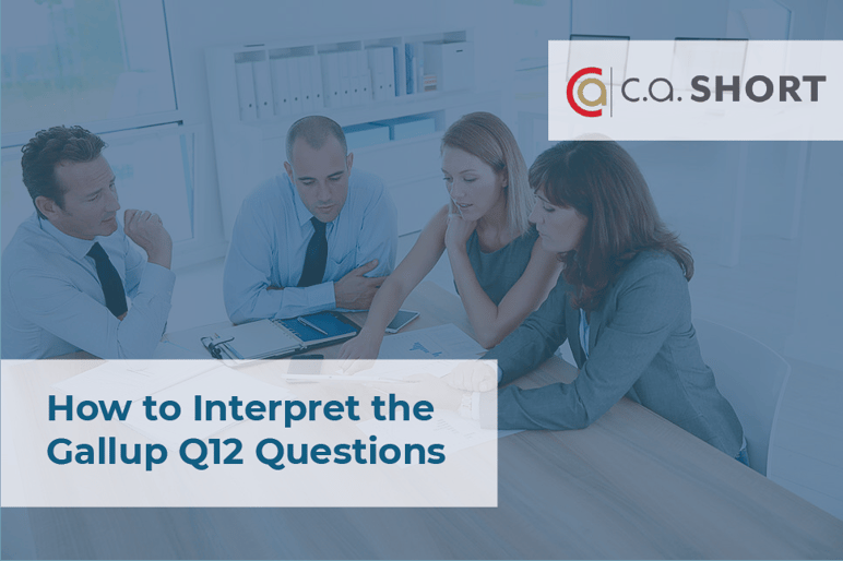 How to Interpret the Gallup Q12 Questions
