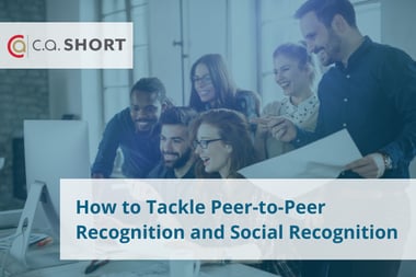 How to Tackle Peer-to-Peer Recognition and Social Recognition