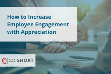 How to Increase Employee Engagement with Appreciation