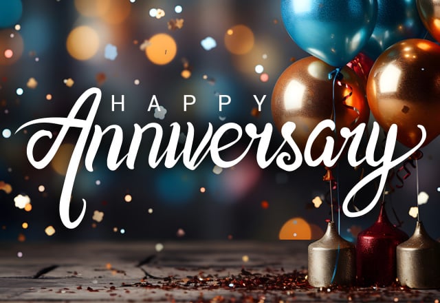 Happy anniversary