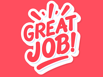 Great Job!