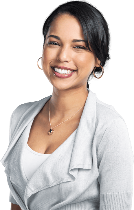 young businesswoman smiling