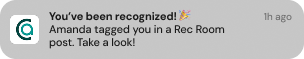 Rec Room Notification