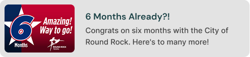 Round Rock 6 Months