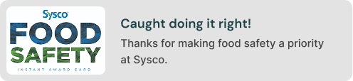 Sysco Food Safety