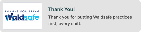 Waldsafe Thank You