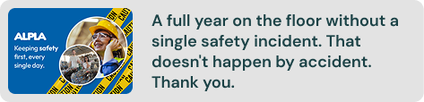 ALPLA Safety Card