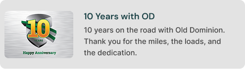 Old Dominion 10 Years