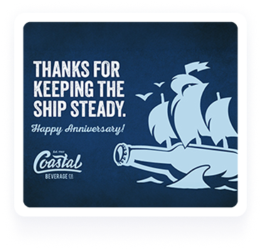 Coastal Beverage Happy Anniversary