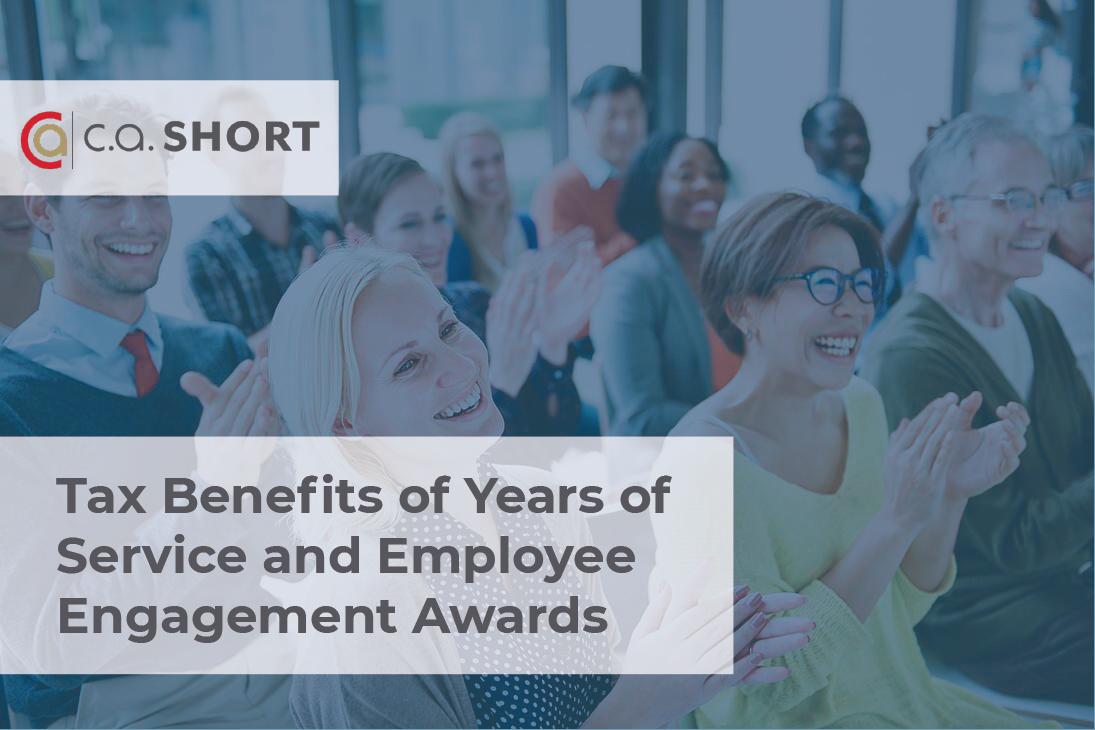 Tax Benefits of Years of Service and Employee Engagement Awards